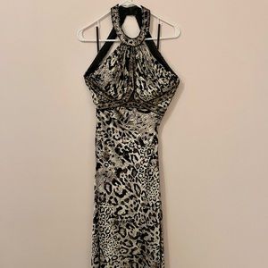 Fancy cheetah print dress